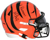 ADAM JONES SIGNED CINCINNATI BENGALS SPEEDFLEX MIDI HELMET W/ PACMAN