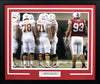 NDAMUKONG SUH AUTOGRAPHED NEBRASKA CORNHUSKERS 16x20 FRAMED PHOTO COA