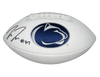PAT FREIERMUTH AUTOGRAPHED PENN STATE NITTANY LIONS LOGO FOOTBALL BECKETT