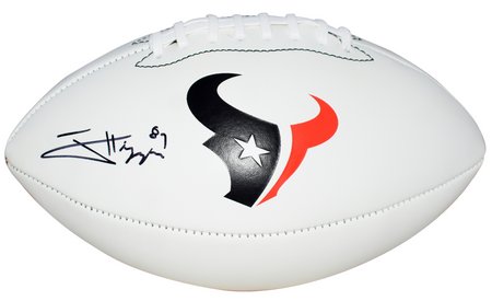 DARIUS LEONARD AUTOGRAPHED INDIANAPOLIS COLTS WHITE LOGO FOOTBALL JSA