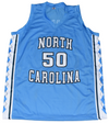 TYLER HANSBROUGH SIGNED NORTH CAROLINA TAR HEELS #50 JERSEY W/ 2009 NCAA CHAMPS