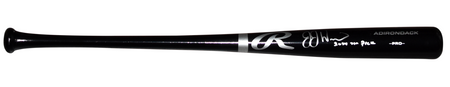 KYLE TEEL AUTOGRAPHED CHICAGO WHITE SOX BLACK RAWLINGS BAT - MLB AUTH