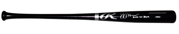 JJ WETHERHOLT SIGNED ST LOUIS CARDINALS BLACK RAWLINGS BAT W/ 2024 7TH PICK