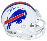JAMES COOK SIGNED AUTOGRAPHED BUFFALO BILLS SPEED MINI HELMET BECKETT