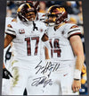 TERRY McLAURIN & SAM HOWELL SIGNED WASHINGTON COMMANDERS 16x20 PHOTO BECKETT