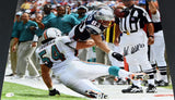 WES WELKER AUTOGRAPHED NEW ENGLAND PATRIOTS 16x20 PHOTO JSA