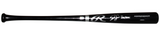 JAC CAGLIANONE SIGNED KANSAS CITY ROYALS BLACK RAWLINGS BAT W/ JACTANI