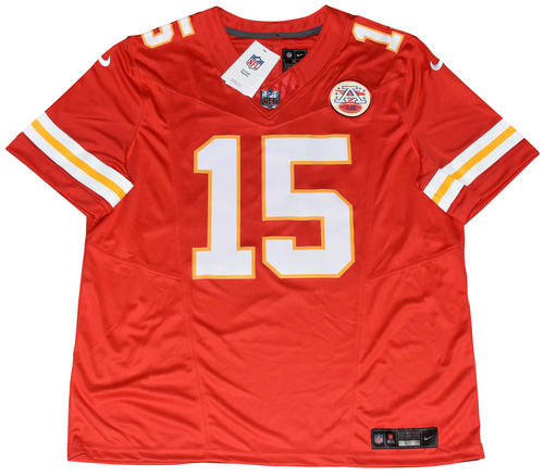 PATRICK MAHOMES AUTOGRAPHED KANSAS CITY CHIEFS RED NIKE LIMITED JERSEY BECKETT