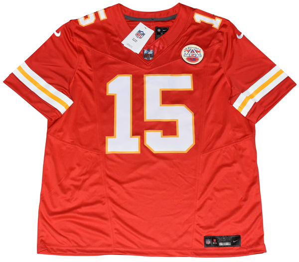 PATRICK MAHOMES AUTOGRAPHED KANSAS CITY CHIEFS RED NIKE LIMITED JERSEY BECKETT
