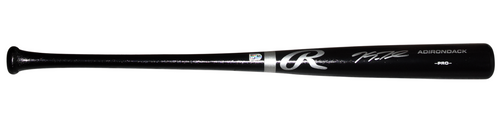 KYLE TEEL AUTOGRAPHED CHICAGO WHITE SOX BLACK RAWLINGS BAT - MLB AUTH