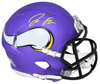TAI FELTON AUTOGRAPHED MINNESOTA VIKINGS SPEED MINI HELMET BECKETT