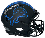 AMON-RA ST BROWN AUTOGRAPHED DETROIT LIONS AUTHENTIC ECLIPSE HELMET