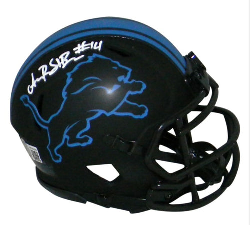 AMON-RA ST BROWN AUTOGRAPHED SIGNED DETROIT LIONS ECLIPSE MINI HELMET
